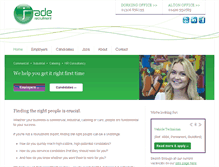 Tablet Screenshot of jaderecruitment.net